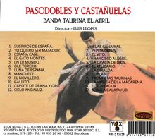 Banda Taurina El Atril: Pasodobles Y Castanuelas Vol.1 y 2, 2 CDs