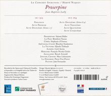 Jean-Baptiste Lully (1632-1687): Proserpine (Oper in 5 Akten), 2 CDs