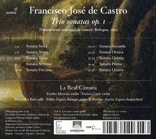 Francisco Jose de Castro (1670-1730): Triosonaten op.1 Nr.1-12 - "Trattenimenti armonici da camera" (Bologna 1695), CD