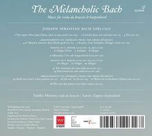 Johann Sebastian Bach (1685-1750): Musik für Viola da braccio &amp; Cembalo - "The Melancholic Bach", CD