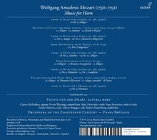Wolfgang Amadeus Mozart (1756-1791): Werke für Horn, CD