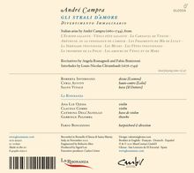 Andre Campra (1660-1744): Gli Strali d'Amore - Divertimento Immaginario, CD
