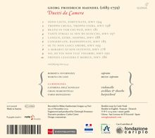 Georg Friedrich Händel (1685-1759): Duetti da Camera, CD
