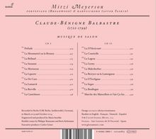 Claude Balbastre (1727-1799): Musik für Klavier &amp; Cembalo, 2 CDs