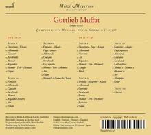 Gottlieb Muffat (1690-1770): Componimenti musicali - Suiten Nr.1-7, 2 CDs