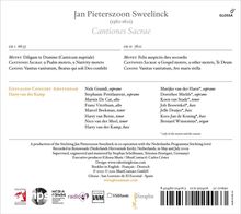 Jan Pieterszoon Sweelinck (1562-1621): Cantiones Sacrae, 2 CDs