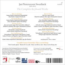 Jan Pieterszoon Sweelinck (1562-1621): Sämtliche Werke für Tasteninstrumente, 6 CDs