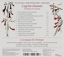 Claudio Monteverdi (1567-1643): Madrigali "Lagrime d'amante", CD