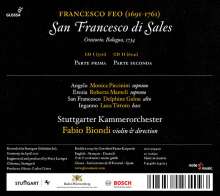Francesco Feo (1691-1761): San Francesco di Sales (Bologna, 1734), 2 CDs