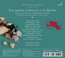 Francesco Cavalli (1602-1676): Gli amori d'Apollo e di Dafne, 2 CDs