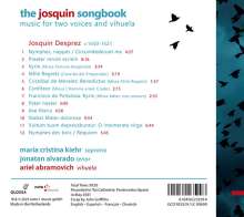 Josquin Desprez (1440-1521): Musik für Sopran,Tenor &amp; Vihuela - "The Josquin Songbook", CD