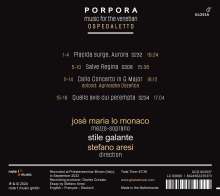 Nicola Antonio Porpora (1686-1768): Motetten "Music for the Venetian Ospedaletto", CD