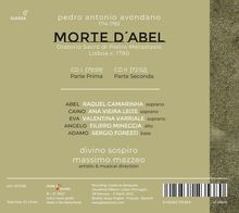 Pedro Antonio Avondano (1714-1782): Morte d'Abel (Oratorio sacro ca. 1780), 2 CDs