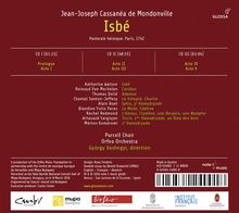 Jean-Joseph Cassanea de Mondonville (1711-1772): Isbe, 3 CDs