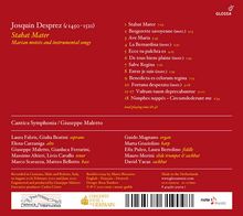 Josquin Desprez (1440-1521): Marianische Motetten &amp; Instrumentalstücke "Stabat Mater", CD