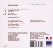 Dominique Vellard (geb. 1953): Vox Nostra Resonet - New Music for Voices, CD