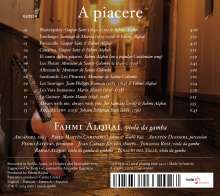 Fahmi Alqhai - A Piacere, CD