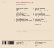 Antonio de Cabezon (1500-1566): Cembalowerke, CD