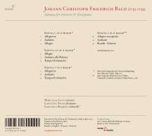 Johann Christoph Friedrich Bach (1732-1795): Sonaten für Flöte &amp; Cembalo Nr.1, 3, 5, CD