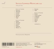 Silvius Leopold Weiss (1687-1750): Lautenwerke, CD