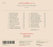 Carlo Gesualdo von Venosa (1566-1613): Madrigali a cinque voci Libro VI, CD