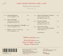 Louis Antoine Dornel (1685-1765): Suiten für Flöte &amp; Bc (Paris 1709-1723), CD