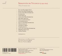 Sebastian de Vivanco (1551-1622): Missa In Manus Tuas, CD