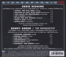 Eddie Higgins &amp; Benny Green: Eddie Higgins / The Swing, CD