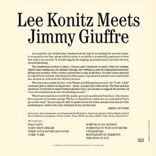 Lee Konitz &amp; Jimmy Giuffre: Lee Konitz Meets Jimmy Giuffre (remastered) (180g) (Limited Edition), LP