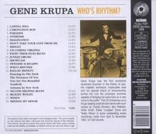 Gene Krupa (1909-1973): Who's Rhythm?, CD