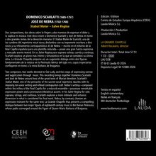 "Domenico Scarlatti, José de Nebra: Stabat Mater – Salve Regina. Edición: Centro de Estudios Europa Hispánica. La Grande Chapelle."