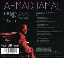 Ahmad Jamal (1930-2023): Emerald City Nights: Live At The Penthouse Vol.3 (1966 - 1968), 2 CDs