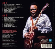 CD 1 und 2 Trackliste, Aufnahme vom 10. Oktober 1975, Musiker: Freddie King, Alvin Hemphill. Mann mit Gitarre.