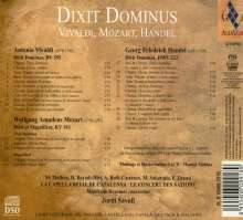Antonio Vivaldi (1678-1741): Dixit Dominus di Praga RV 595, Super Audio CD