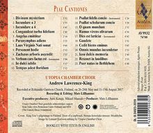 Piae Cantiones (10.-14.Jahrhundert), CD