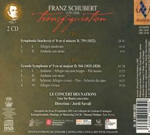 Franz Schubert (1797-1828): Symphonien Nr.8 &amp; 9, 2 Super Audio CDs