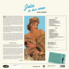 Julie London: Julie Is Her Name (180g) (Limited Numbered Edition) +4 Bonus Tracks, LP