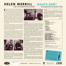Helen Merrill (geb. 1930): Whats New? (4 Bonus Tracks) (180g) (Limited Numbered Edition), LP