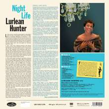 Lurlean Hunter: Night Life (180g) (Limited Numbered Edition) +3 Bonus Tracks, LP