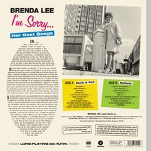 Brenda Lee: I'm Sorry... Her Best Songs (180g), LP