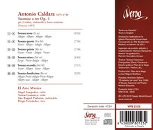 Antonio Caldara (1671-1736): Triosonaten op.1 Nr.2,4,5,8,9,12, CD