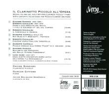 Davide Bandieri - Il Clarinetto Piccolo all'Opera, CD