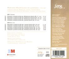 Mariano Rodriguez de Ledesma (1779-1847): Lamentationes, 2 CDs