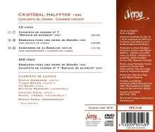 Cristobal Halffter (1930-2021): Kammermusik für Streicher, 2 CDs