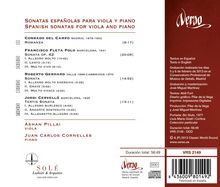 Ashan Pillai &amp; Juan Carlos Cornelles - Spanische Sonaten für Viola &amp; Klavier, CD