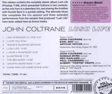 John Coltrane (1926-1967): Lush Life, CD