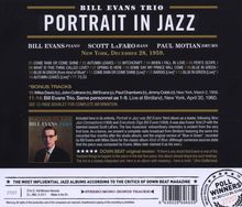 Bill Evans (Piano) (1929-1980): Portrait In Jazz (Poll Winners Edition) (14 Tracks), CD