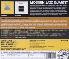 The Modern Jazz Quartet: Pyramid / Patterns, CD