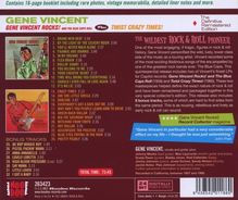 Gene Vincent: Gene Vincents Rocks / Twist Crazy Times, CD
