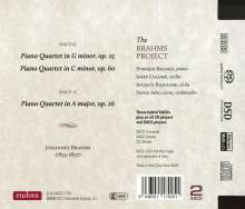 Johannes Brahms (1833-1897): Klavierquartette Nr.1-3, Super Audio CD